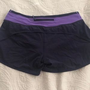 Lululemon run shorts